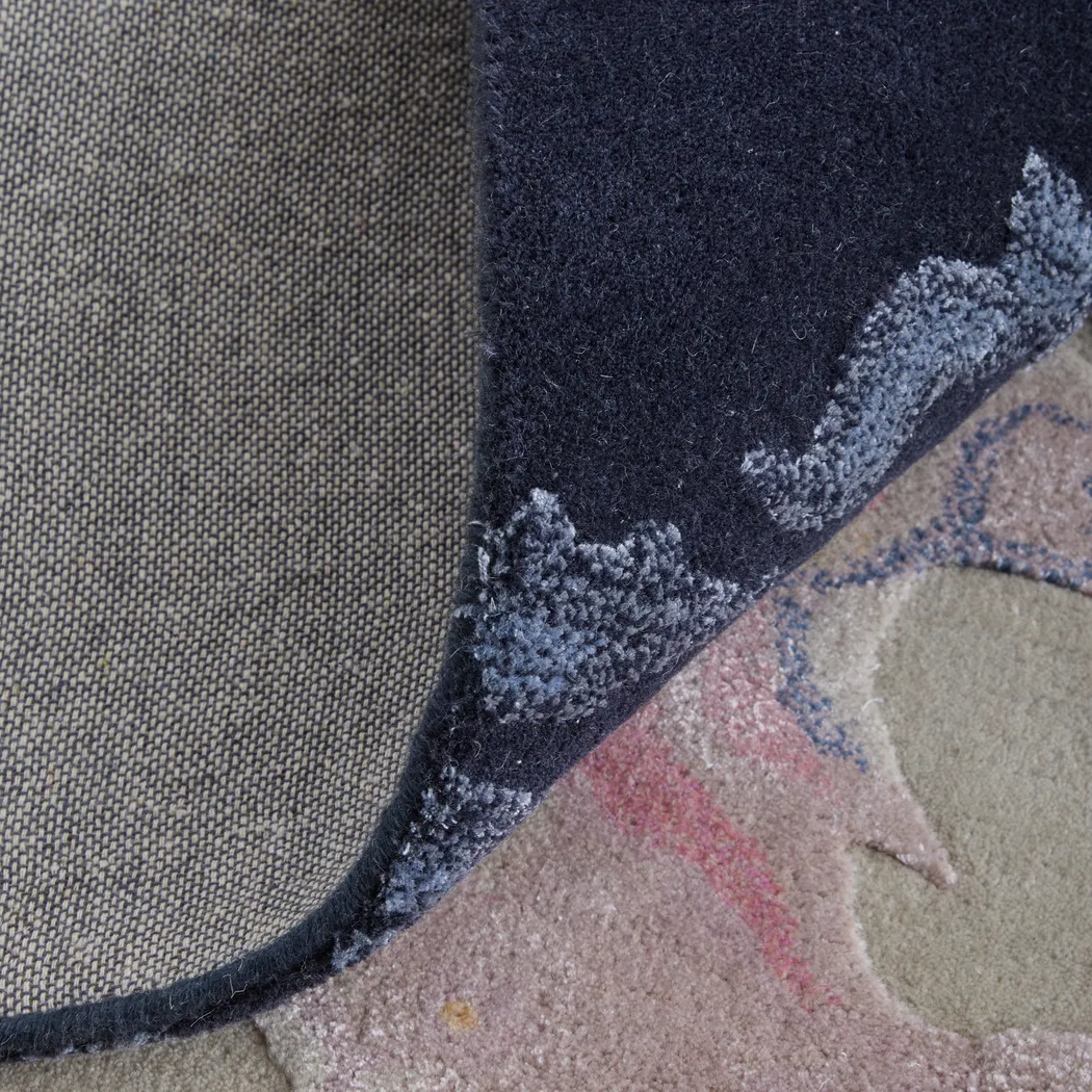 Cualli Pink/Blue 8' x 10' Rug - Thumbnail - Image 3