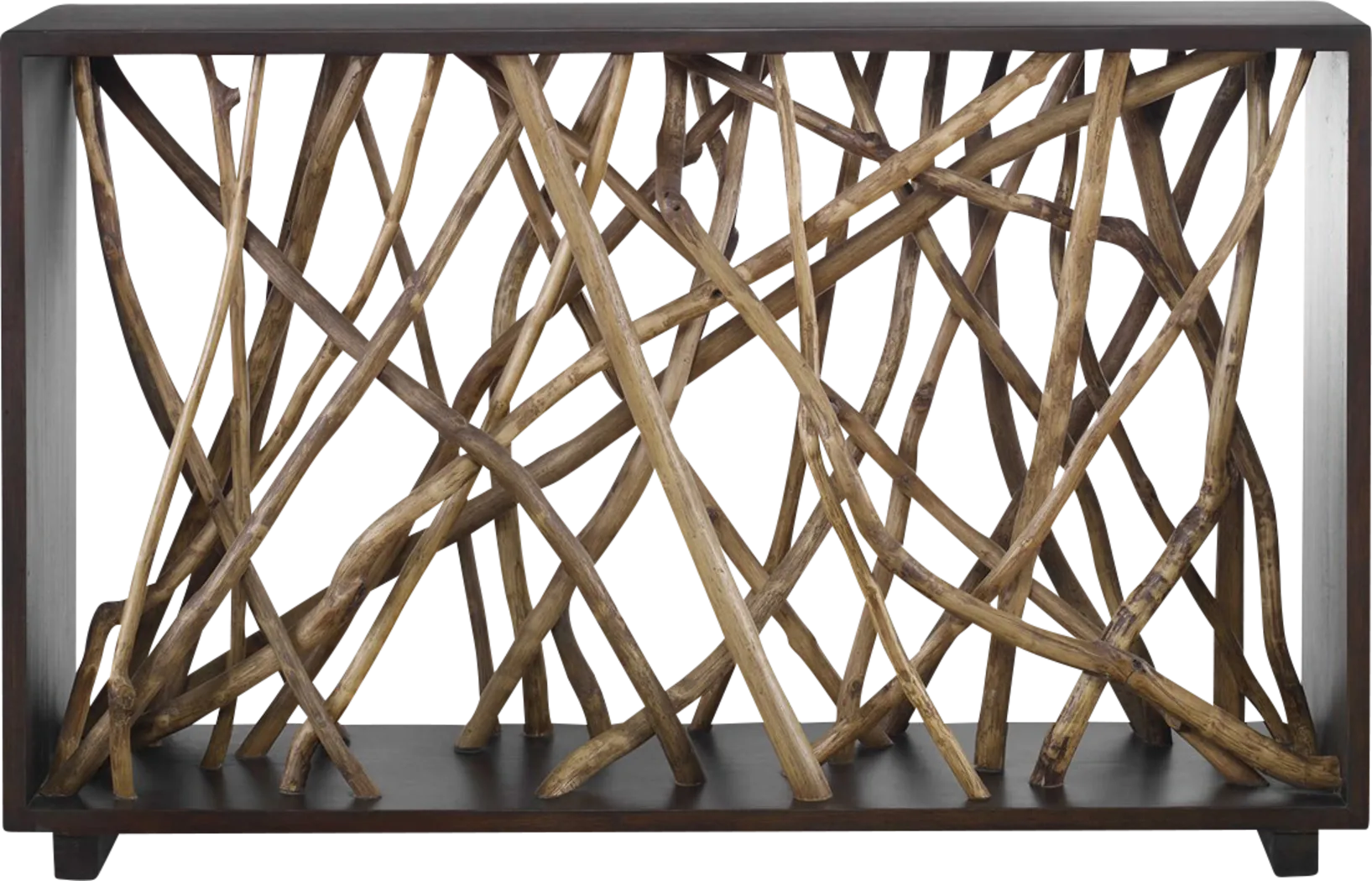 Cuambo Walnut Console - Thumbnail - Image 1