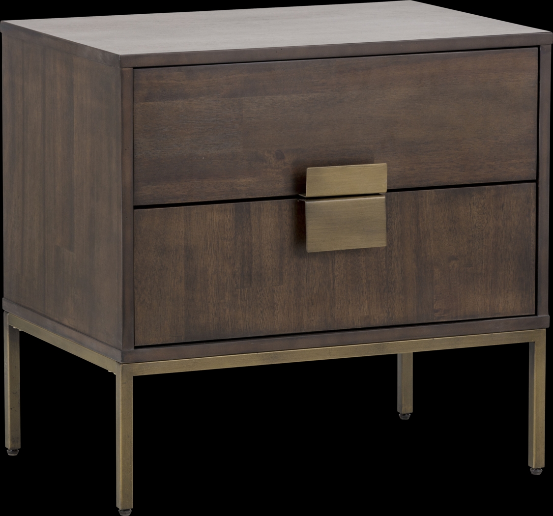 Cuan Brown Accent Table - Thumbnail - Image 1