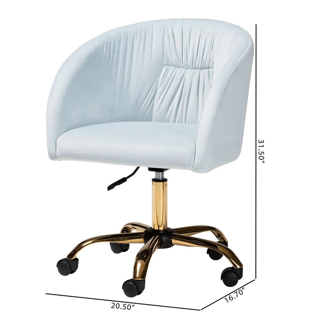 Cubbedge Blue Office Chair - Thumbnail - Image 12