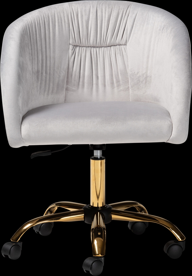 Cubbedge Gray Office Chair - Thumbnail - Image 3