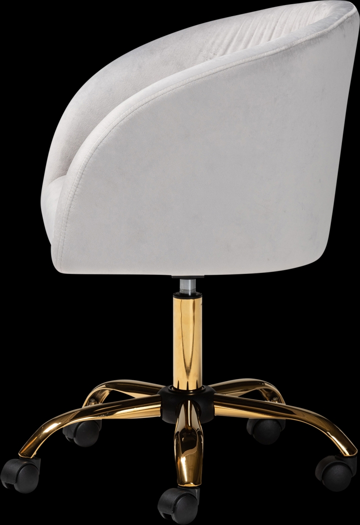 Cubbedge Gray Office Chair - Thumbnail - Image 4