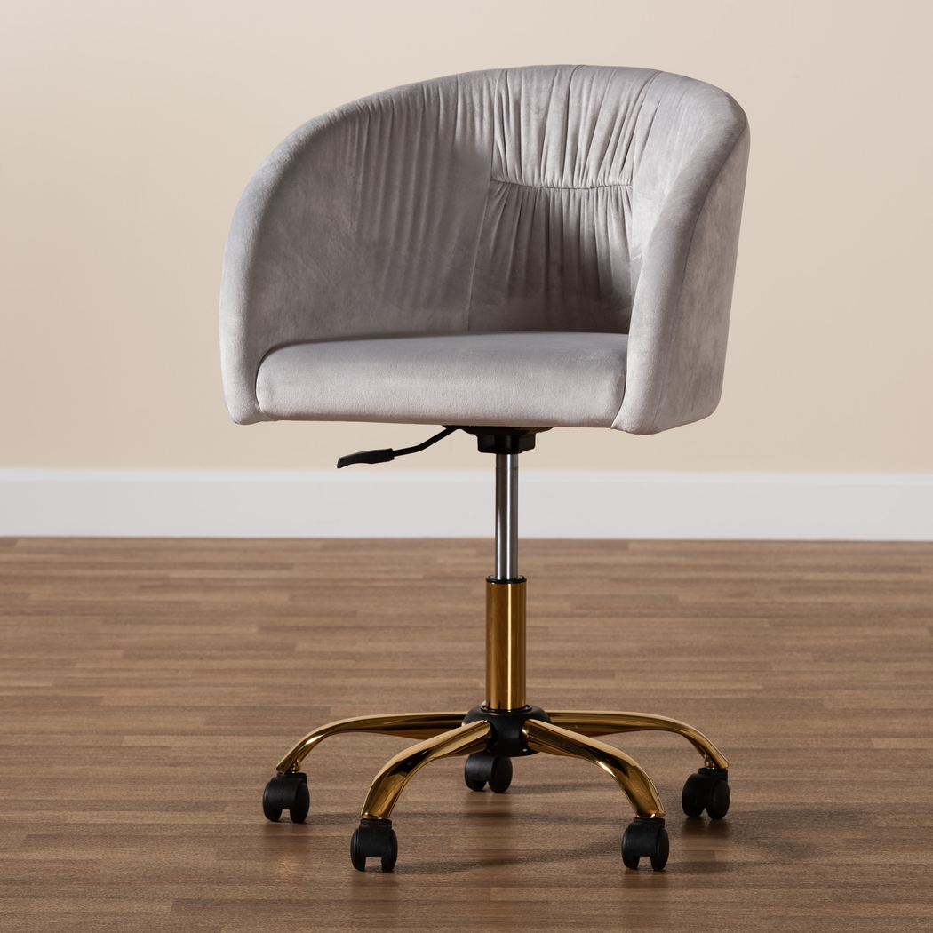 Cubbedge Gray Office Chair - Thumbnail - Image 10