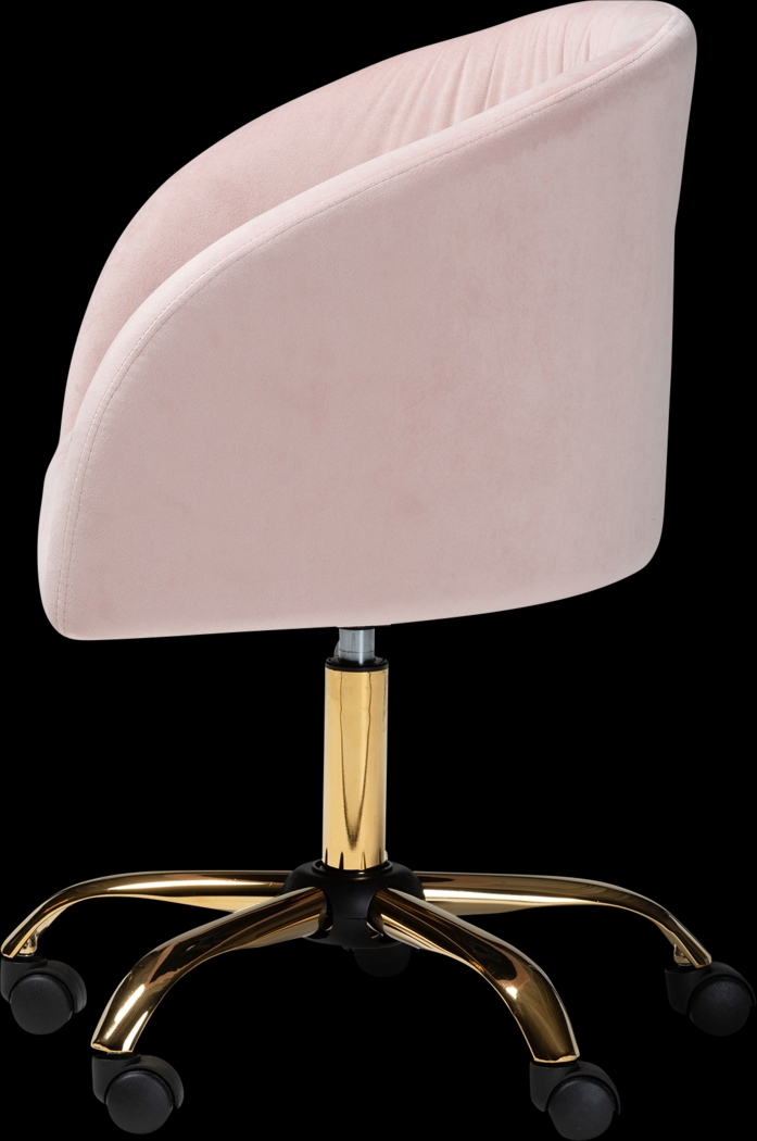 Cubbedge Pink Office Chair - Thumbnail - Image 4