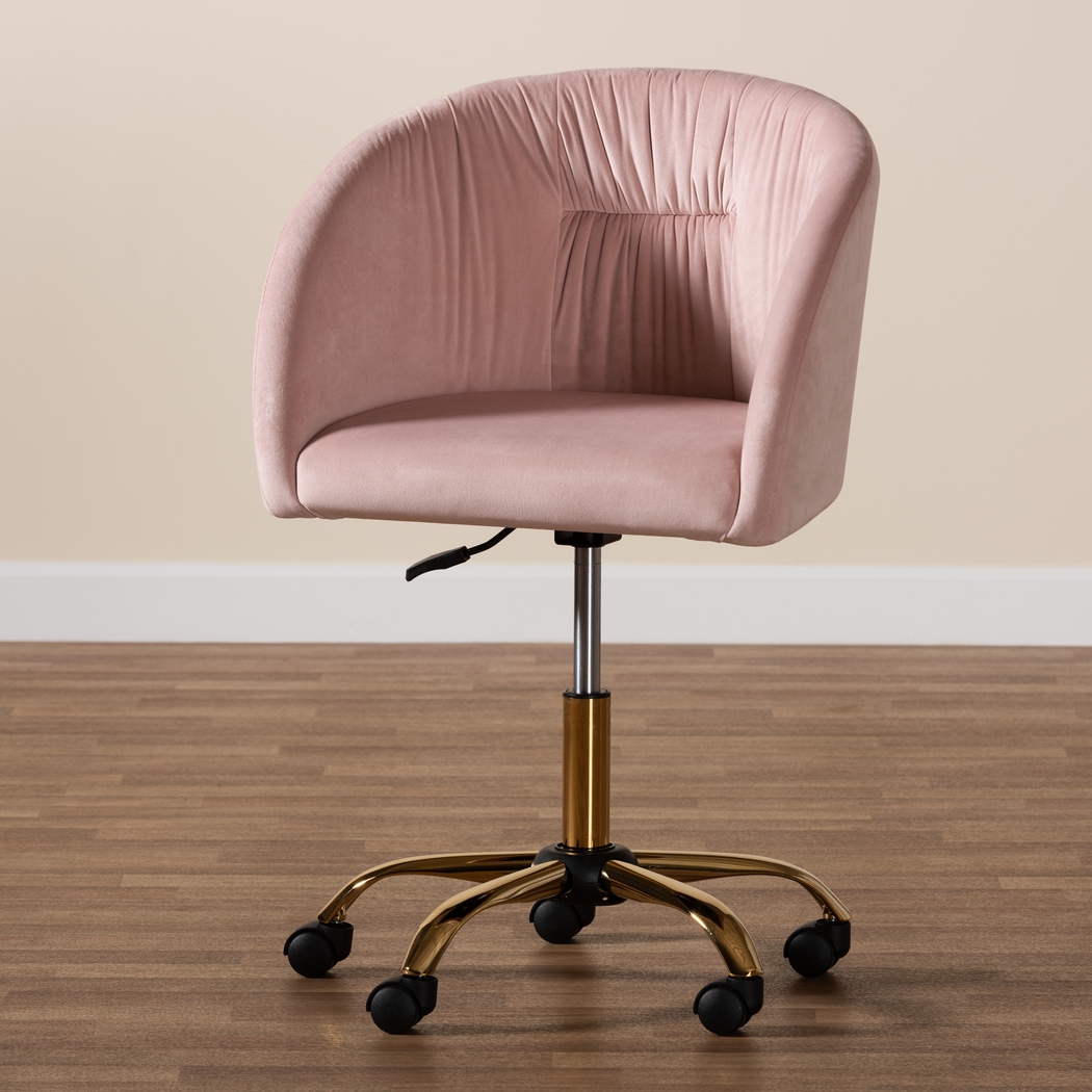 Cubbedge Pink Office Chair - Thumbnail - Image 10