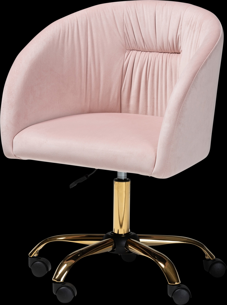 Cubbedge Pink Office Chair - Thumbnail - Image 1