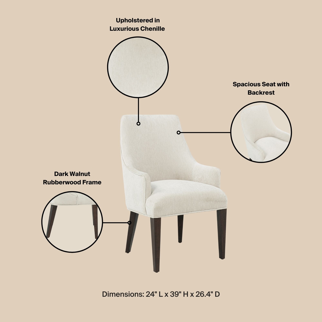 Cubecast Cream Arm Chair - Thumbnail - Image 6