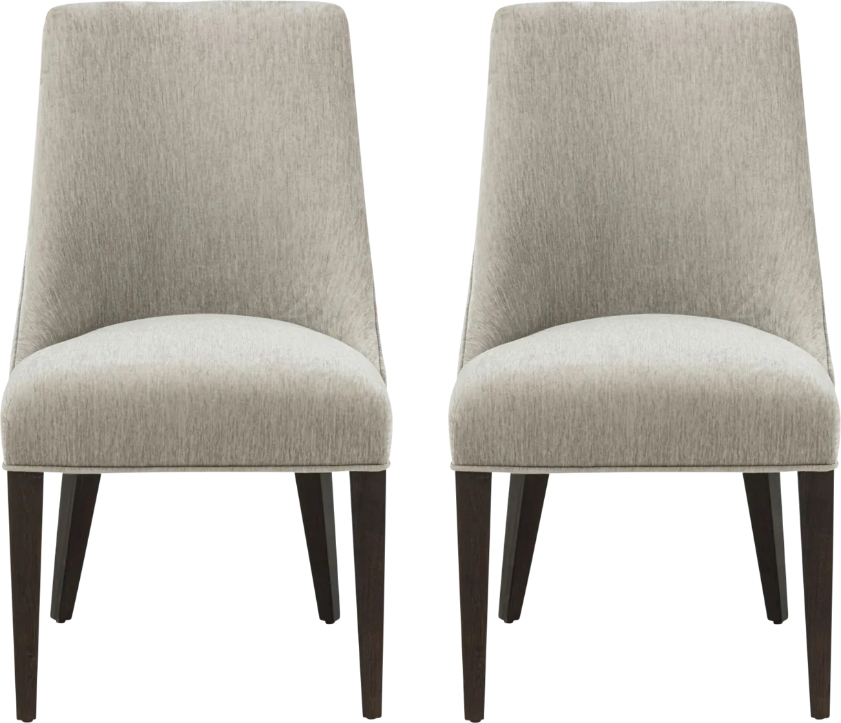 Cubecast Taupe Dining Chair, Set of 2 - Thumbnail - Image 1