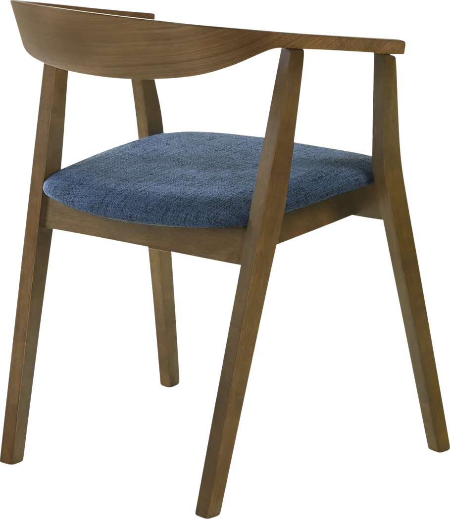 Cubewater Blue Arm Chair, Set of 2 - Thumbnail - Image 5