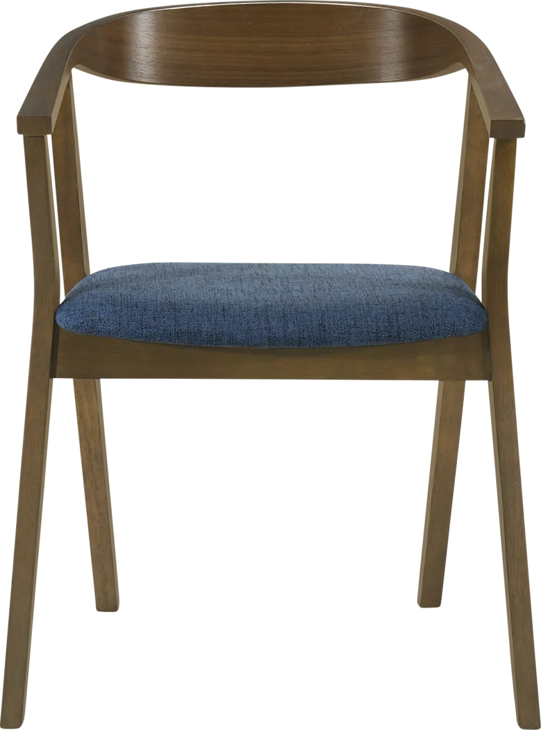 Cubewater Blue Arm Chair, Set of 2 - Thumbnail - Image 7
