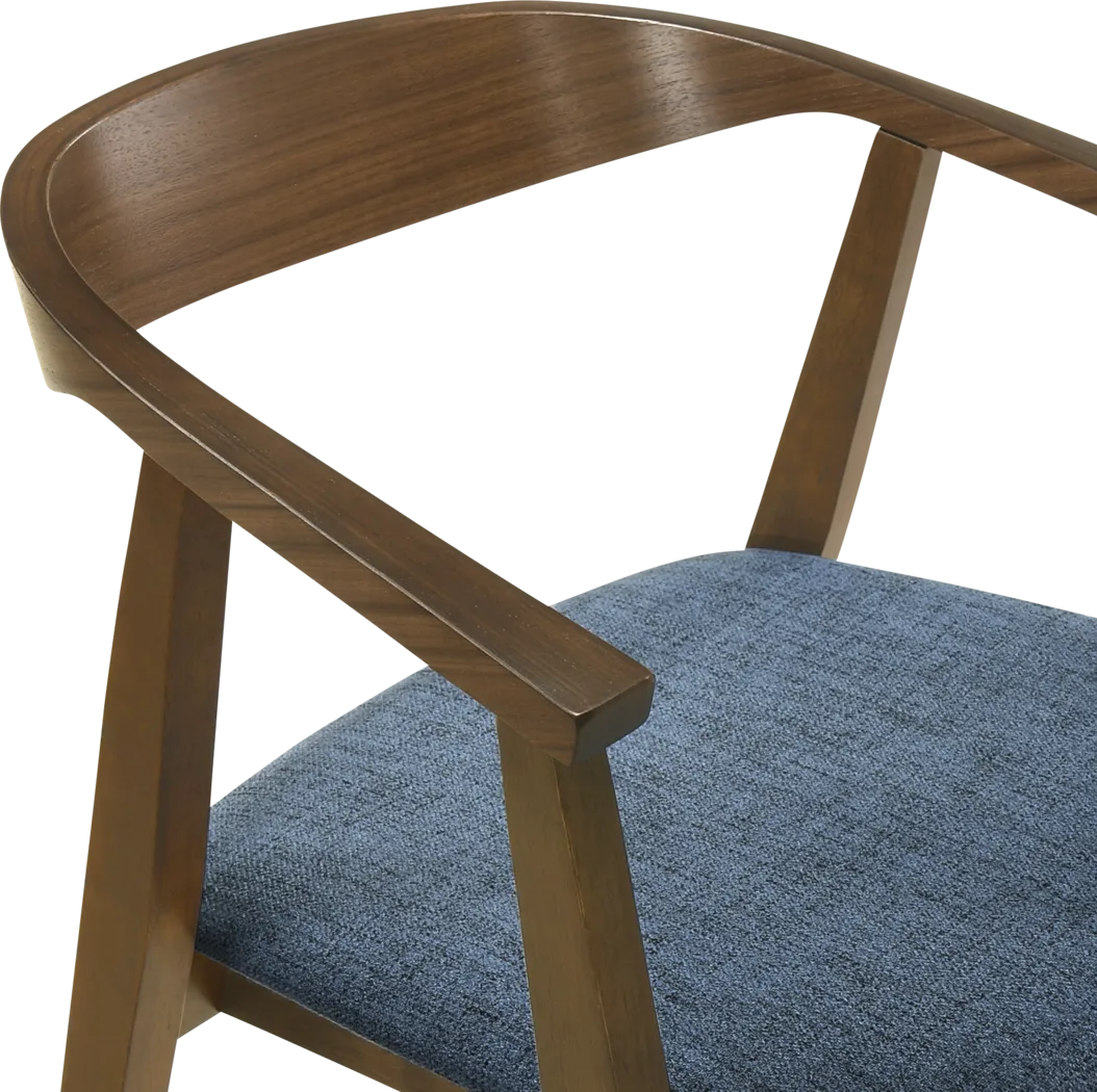 Cubewater Blue Arm Chair, Set of 2 - Thumbnail - Image 8