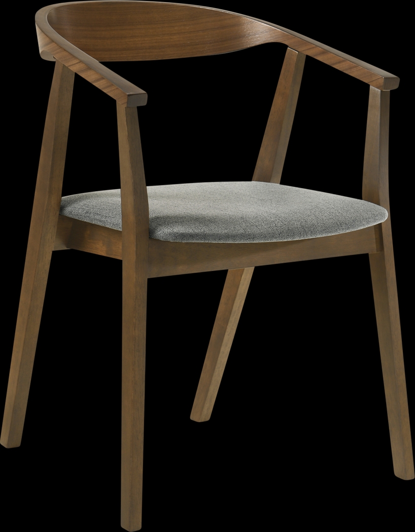 Cubewater Gray Arm Chair, Set of 2 - Thumbnail - Image 3