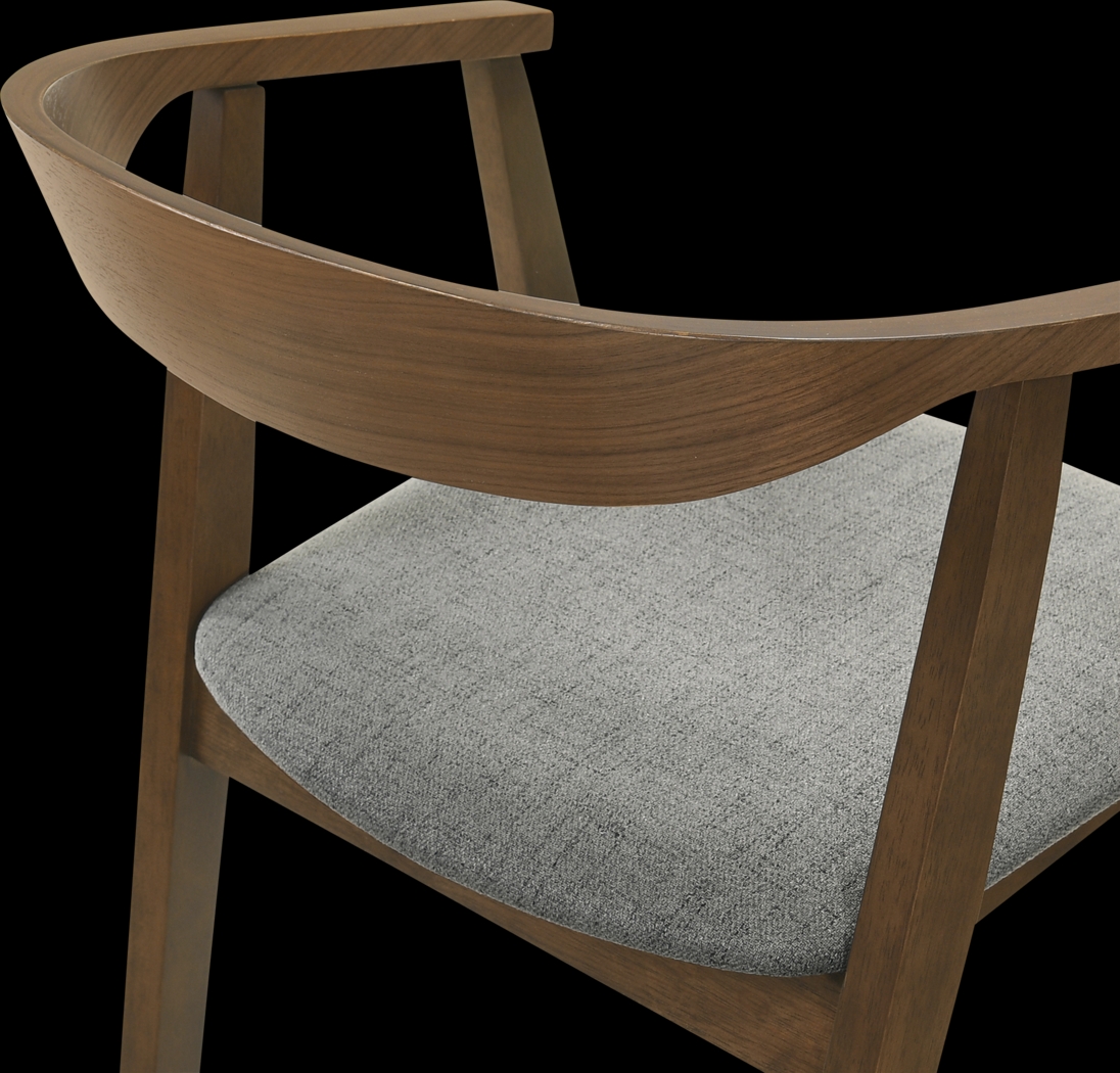 Cubewater Gray Arm Chair, Set of 2 - Thumbnail - Image 5