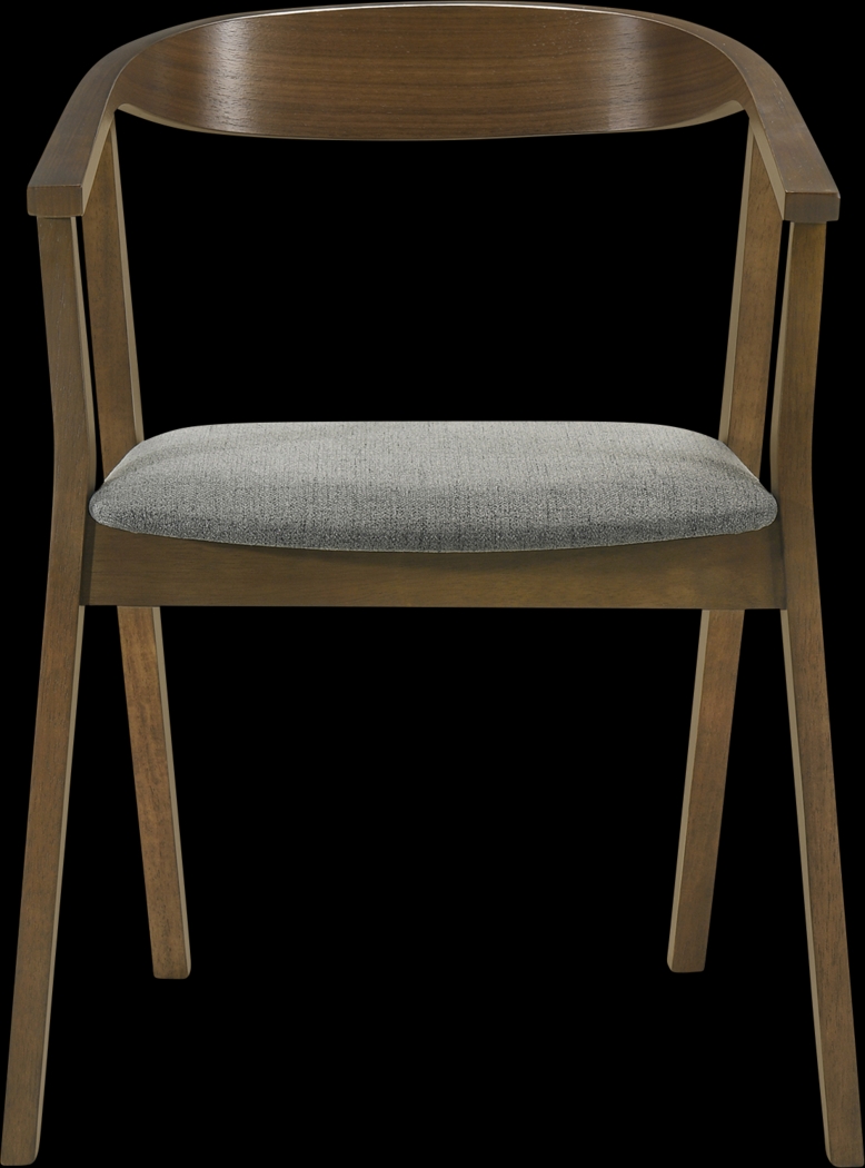 Cubewater Gray Arm Chair, Set of 2 - Thumbnail - Image 6