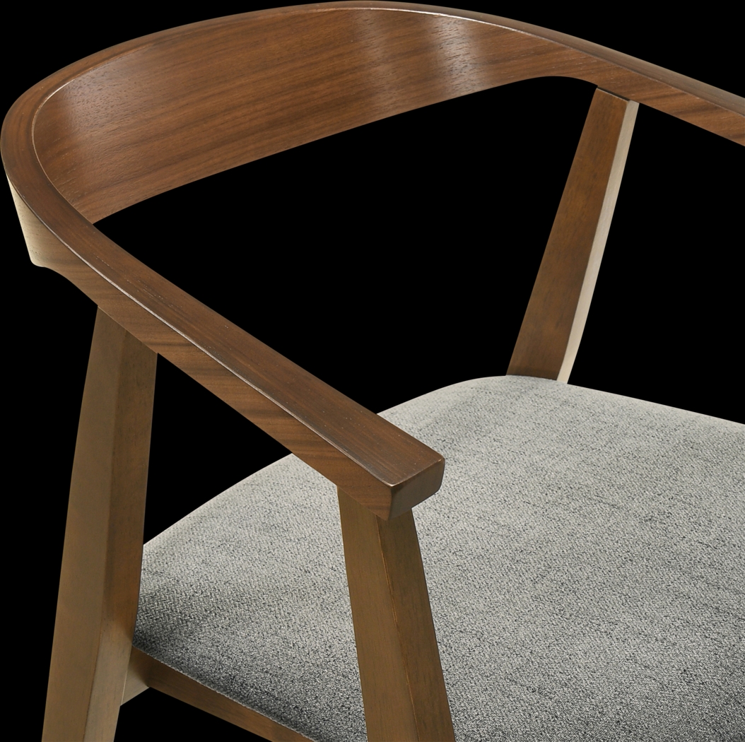 Cubewater Gray Arm Chair, Set of 2 - Thumbnail - Image 7