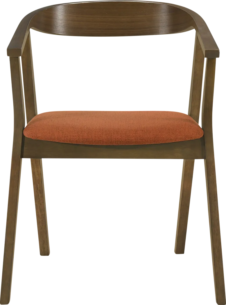 Cubewater Orange Arm Chair, Set of 2 - Thumbnail - Image 6