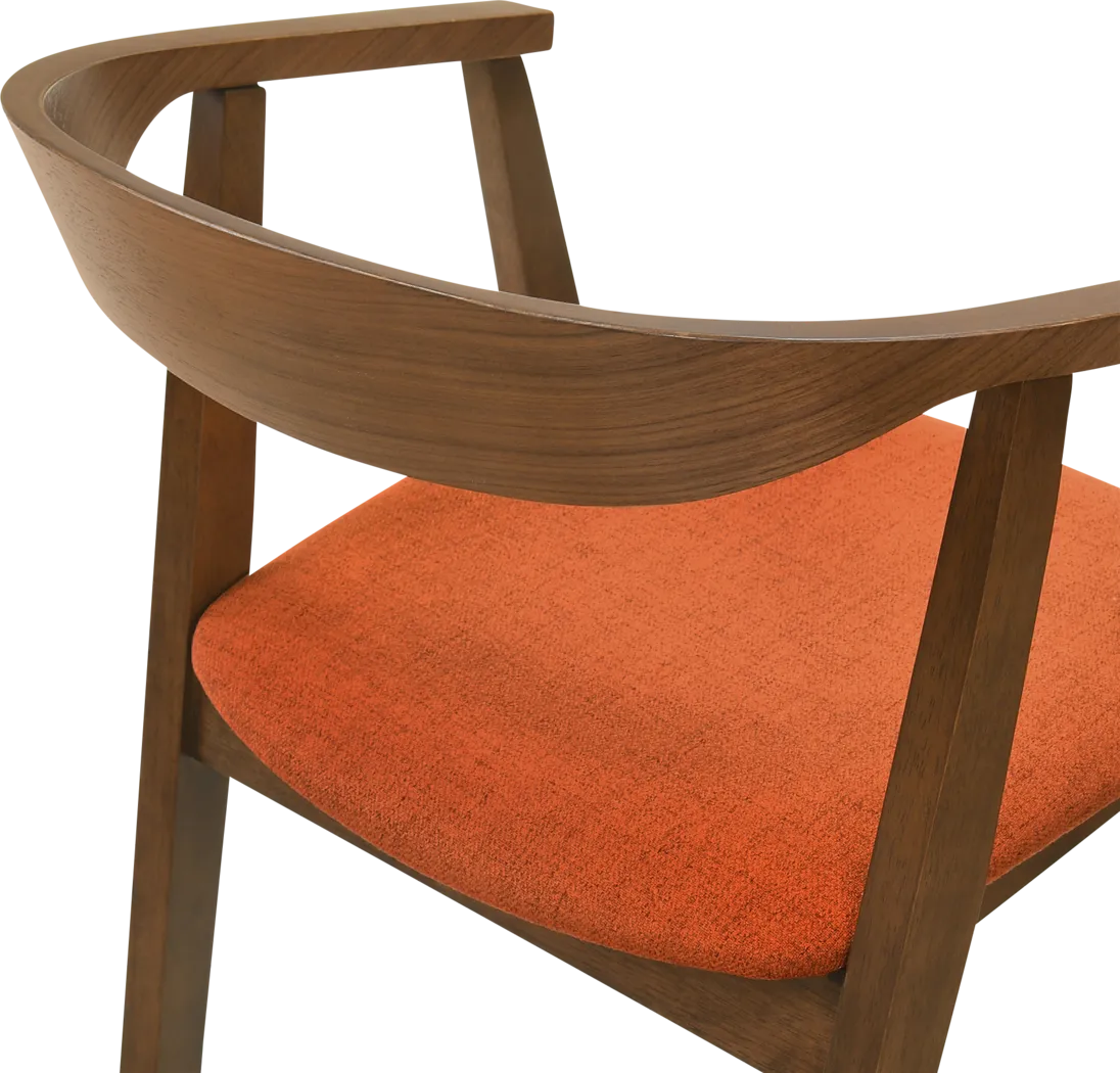 Cubewater Orange Arm Chair, Set of 2 - Thumbnail - Image 7