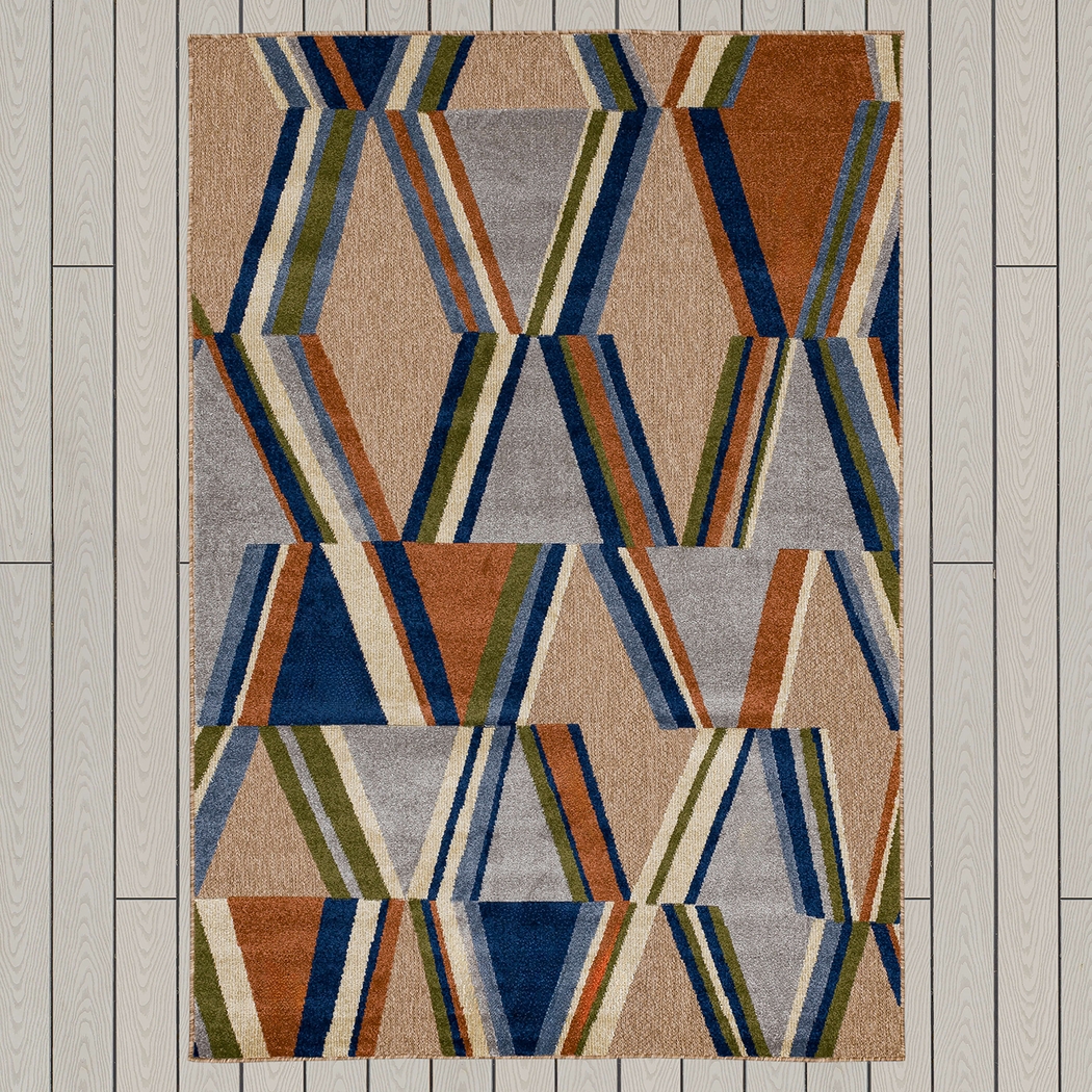 Cudsay Coast Multi 7'10 x 10' Indoor/Outdoor Rug - Thumbnail - Image 4