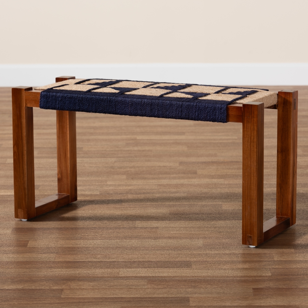 Culbreth Brown Accent Bench - Thumbnail - Image 7