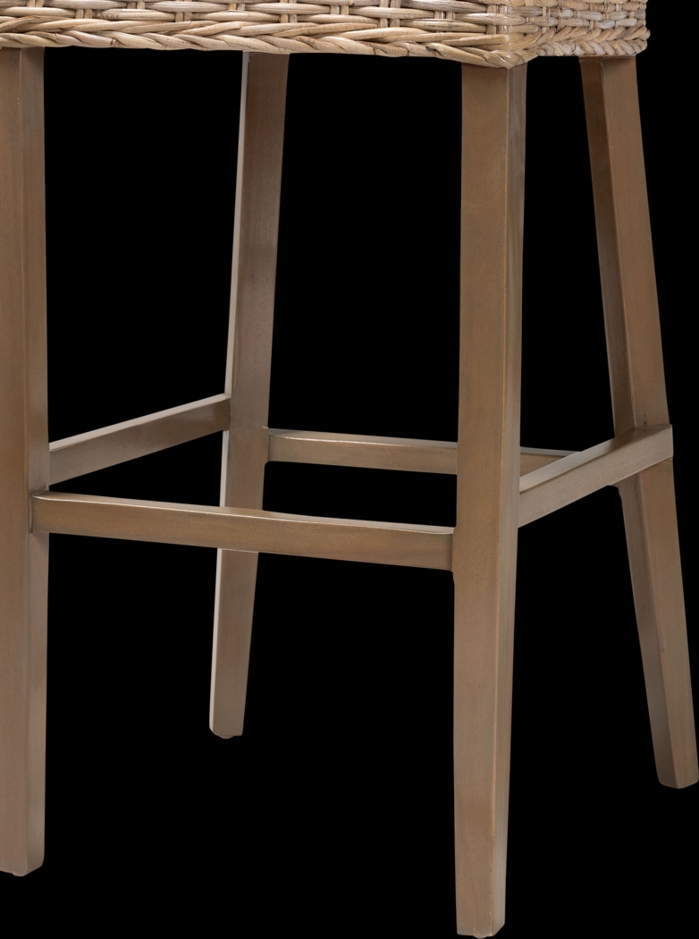 Cullop Taupe Barstool - Thumbnail - Image 7