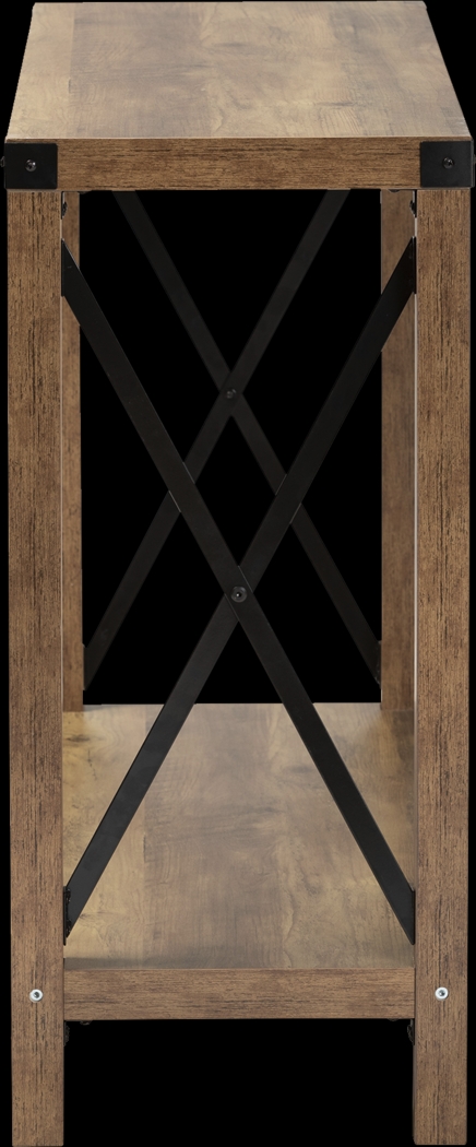 Cunha Brown Sofa Table - Thumbnail - Image 5