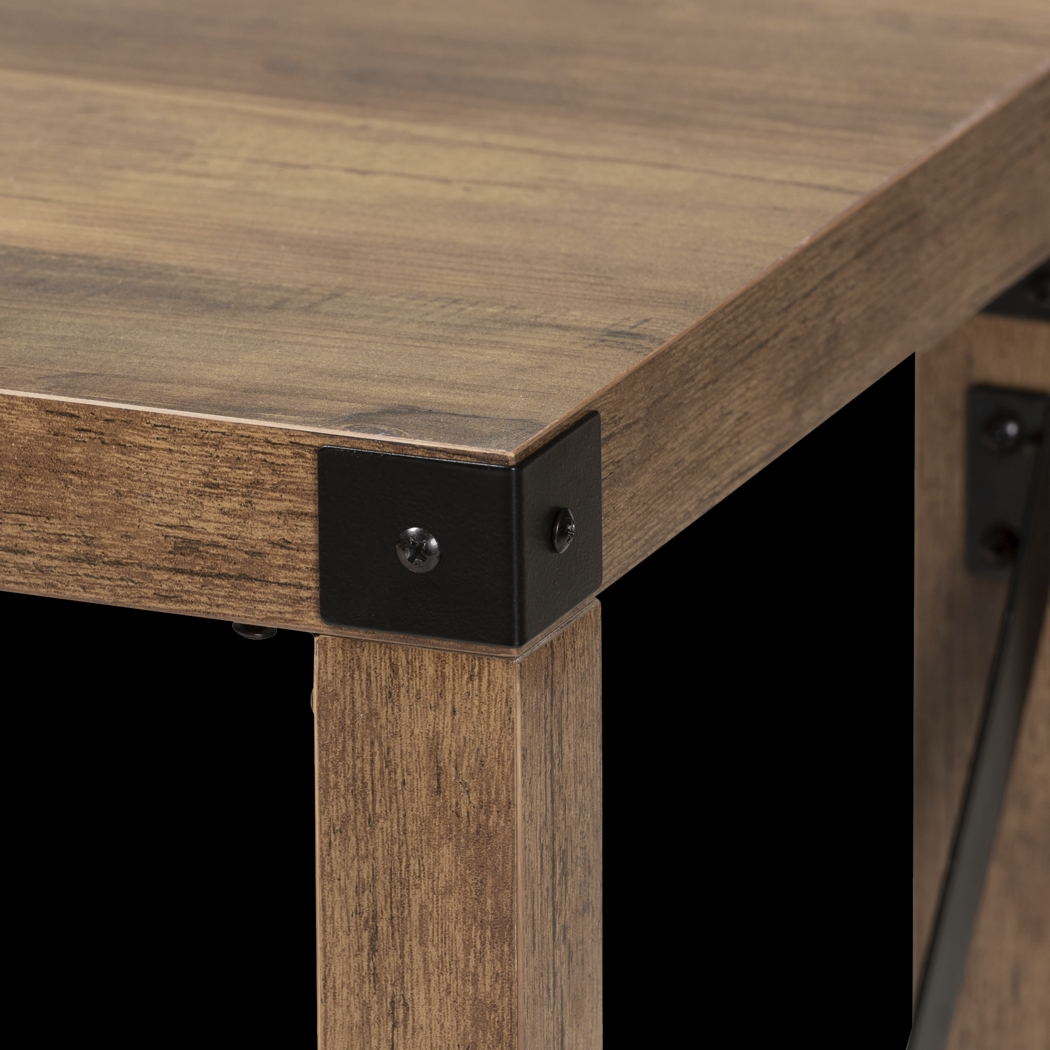 Cunha Brown Sofa Table - Thumbnail - Image 6