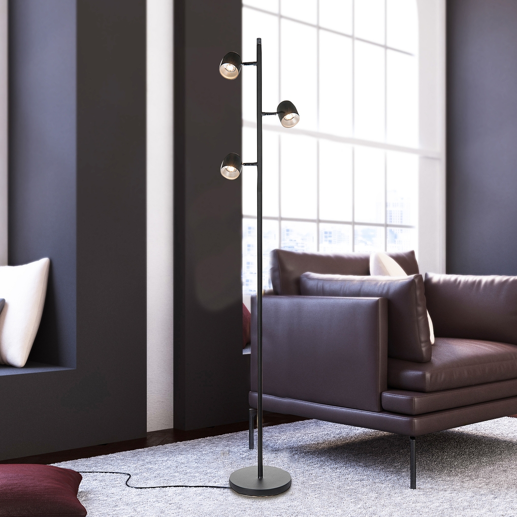 Cunningham Court Black Floor Lamp - Thumbnail - Image 2