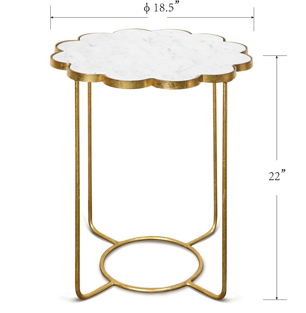 Cupples White Accent Table - Thumbnail - Image 2
