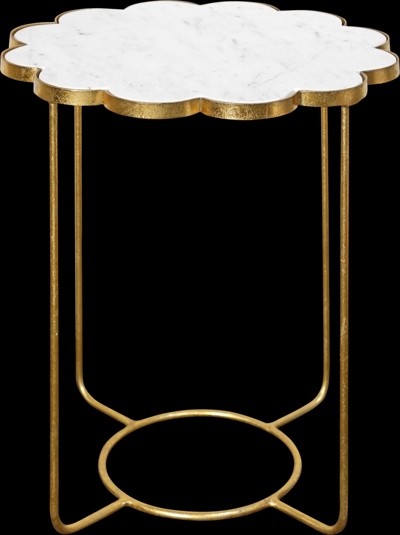 Cupples White Accent Table - Thumbnail - Image 1