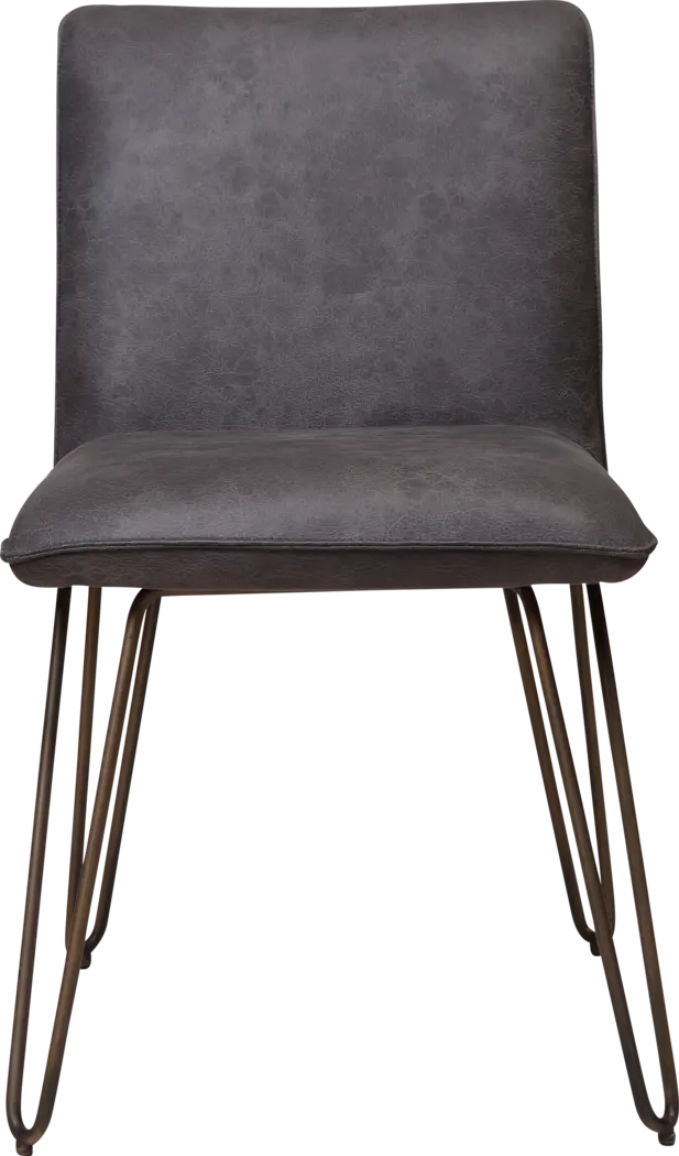Cureton Gray Side Chair (Set of 2) - Thumbnail - Image 2