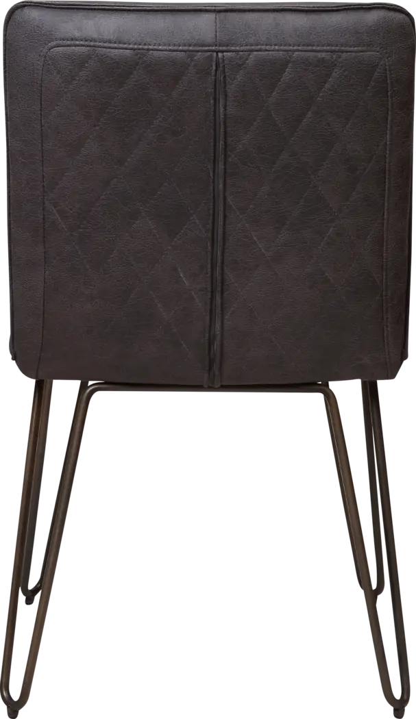 Cureton Gray Side Chair (Set of 2) - Thumbnail - Image 4