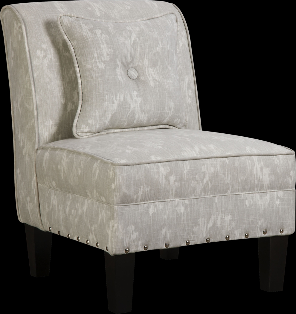 Curran Gray Accent Chair - Thumbnail - Image 1