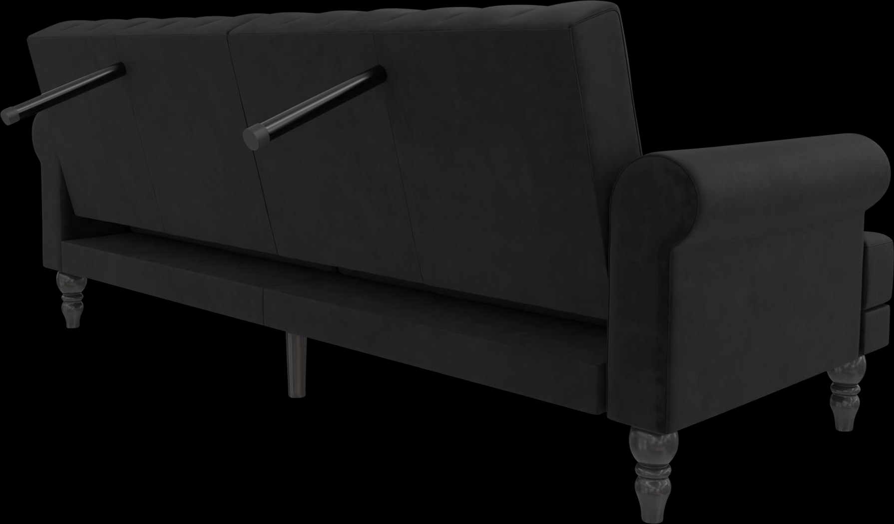 Curritock Black Futon - Thumbnail - Image 12