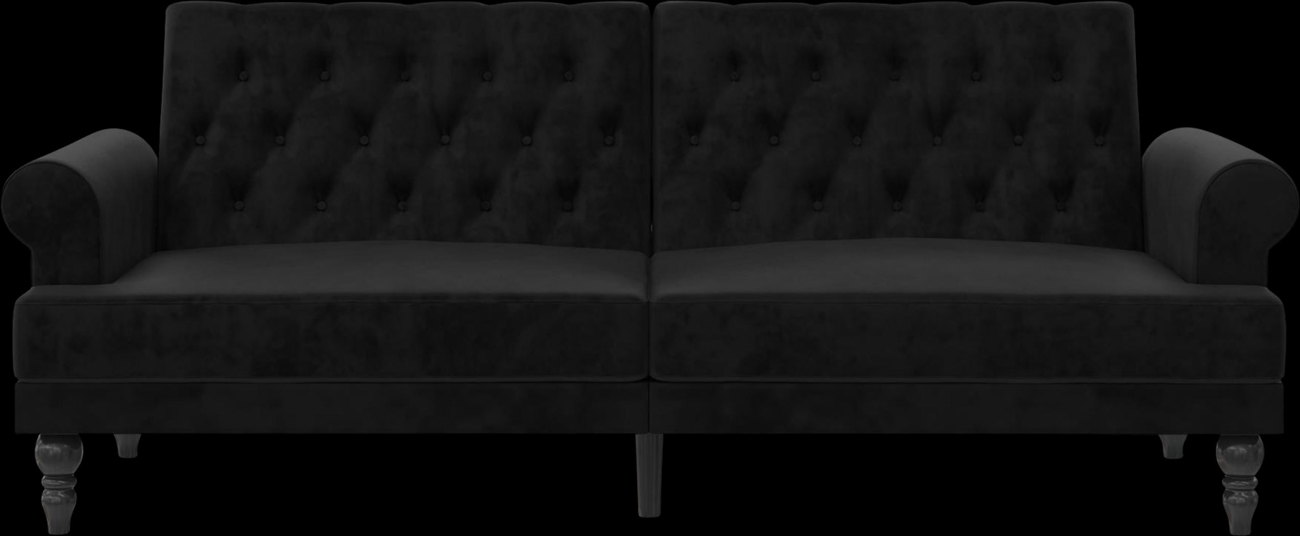 Curritock Black Futon - Thumbnail - Image 3