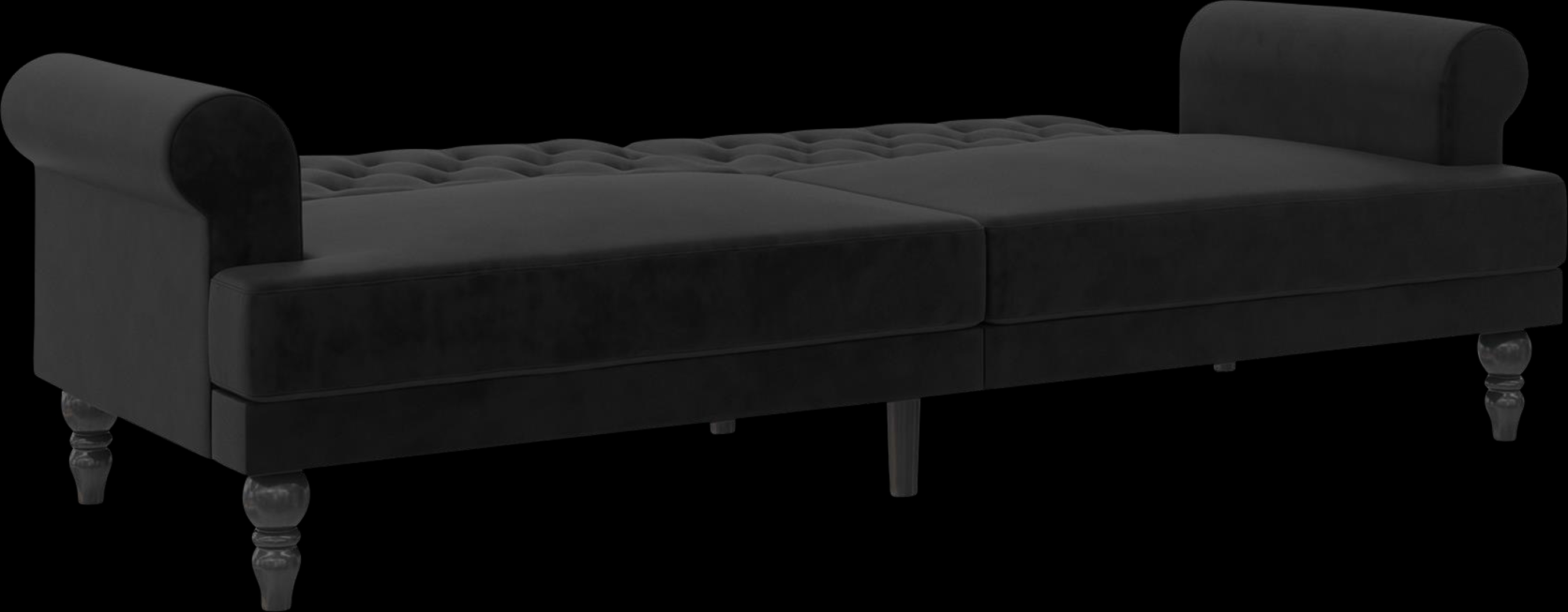 Curritock Black Futon - Thumbnail - Image 4