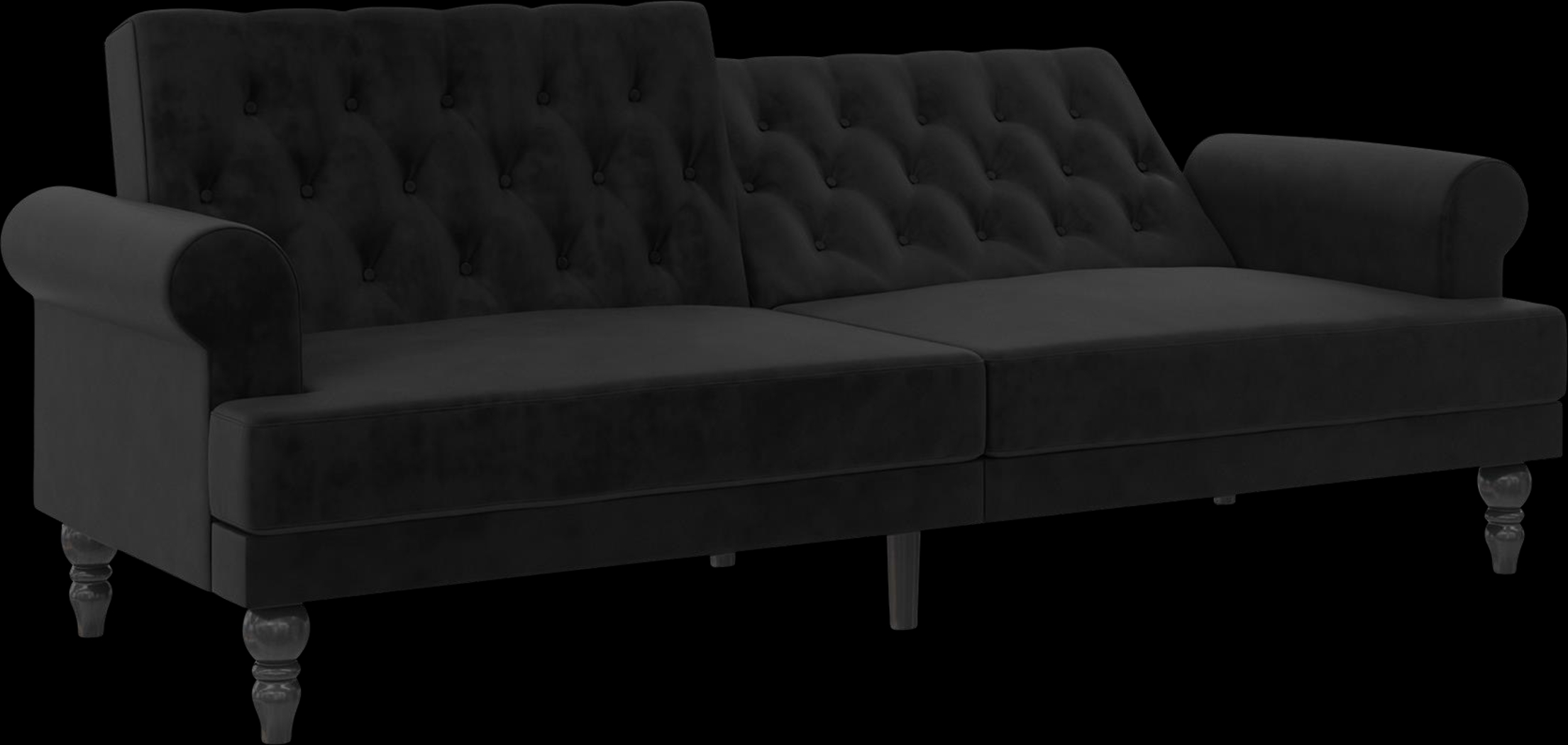 Curritock Black Futon - Thumbnail - Image 5