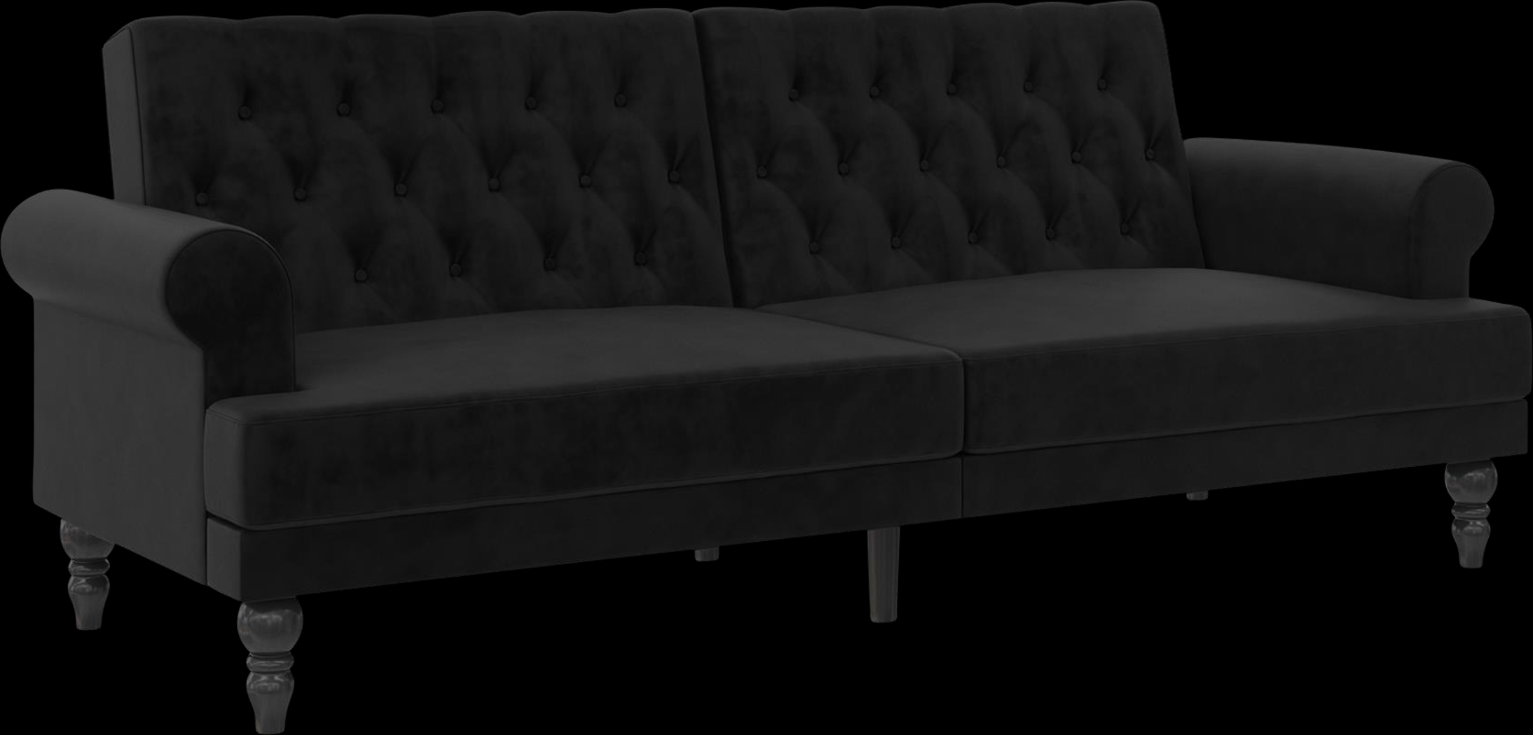 Curritock Black Futon - Thumbnail - Image 1