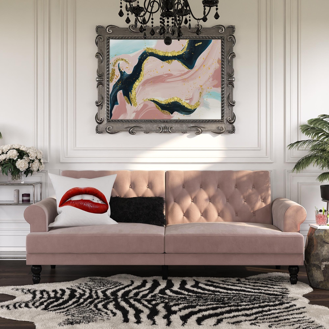 Curritock Blush Futon - Thumbnail - Image 2