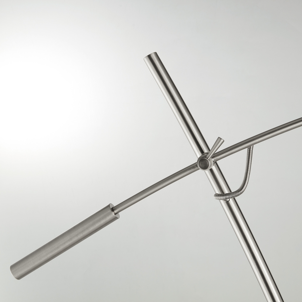 Curtner Court Nickel Floor Lamp - Thumbnail - Image 2