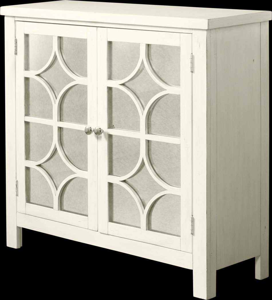 Cuthart Beige Accent Cabinet - Thumbnail - Image 1