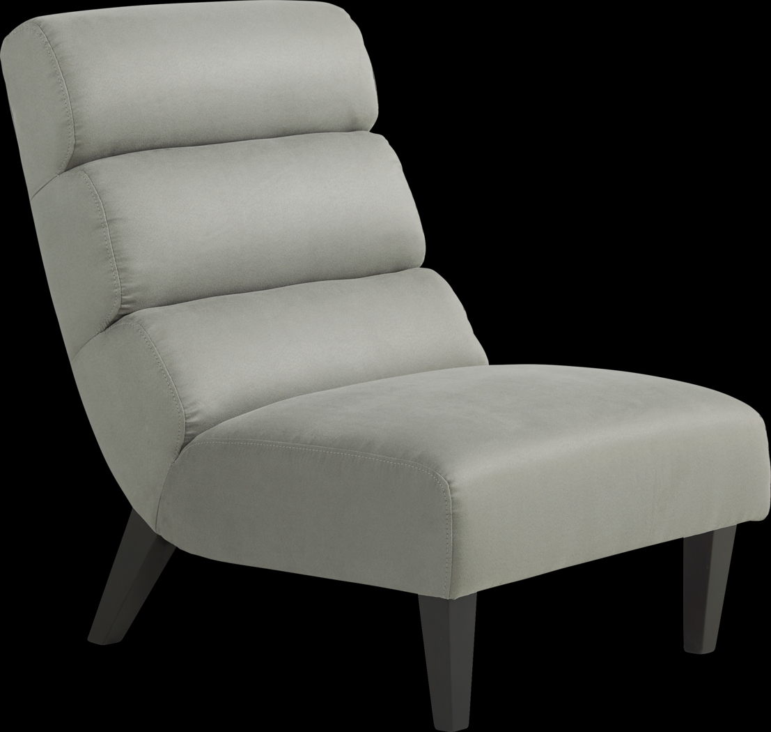 Cybella Steel Accent Chair - Thumbnail - Image 1