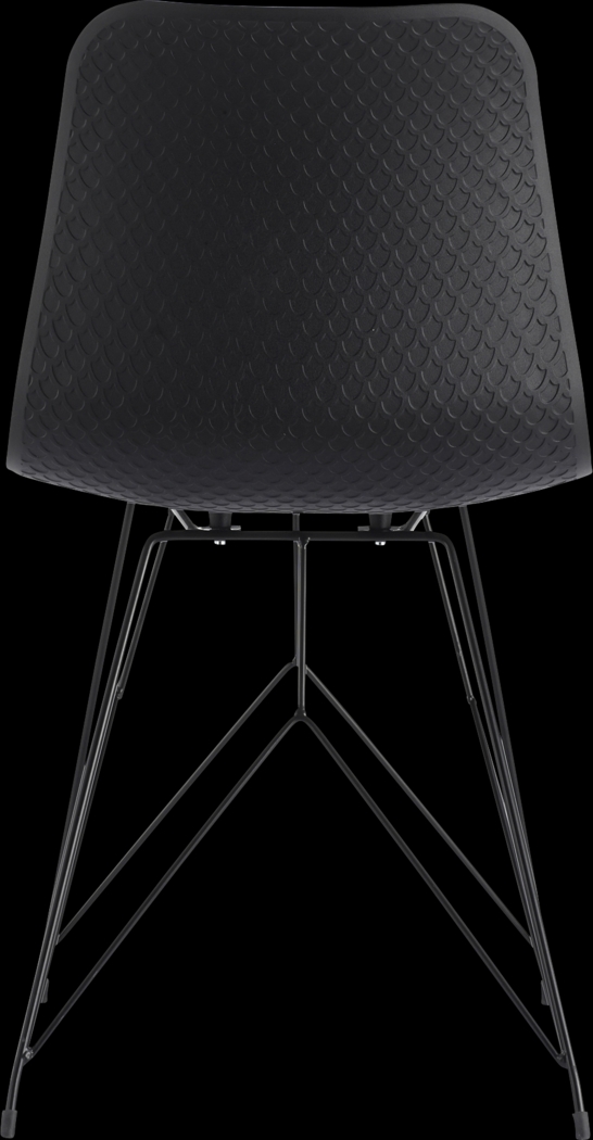 Cyd Black Outdoor Side Chair, Set of 2 - Thumbnail - Image 3