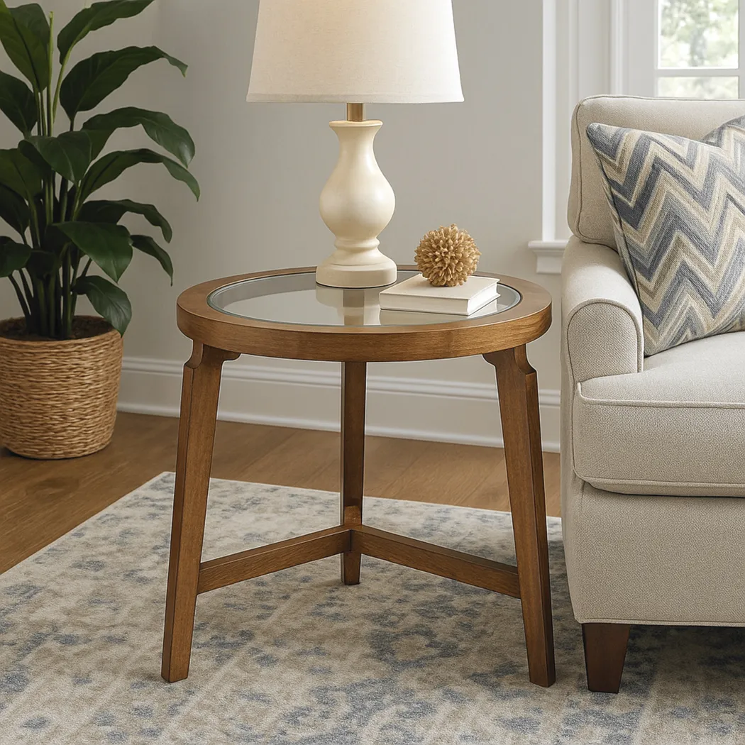 Cydoni Brown End Table - Thumbnail - Image 2