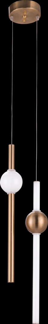 Cylindra Cay Gold Chandelier - Thumbnail - Image 1