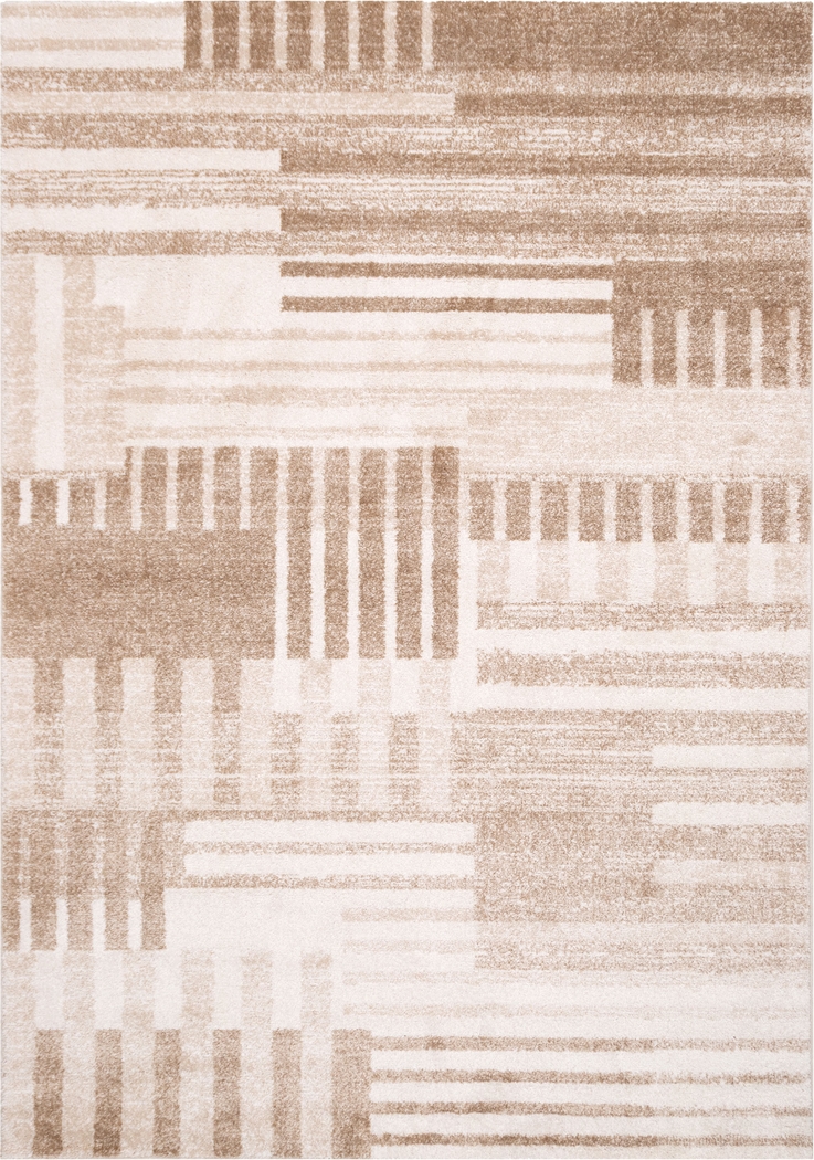 Cymis Beige 7'10 x 9'10 Rug - Thumbnail - Image 1