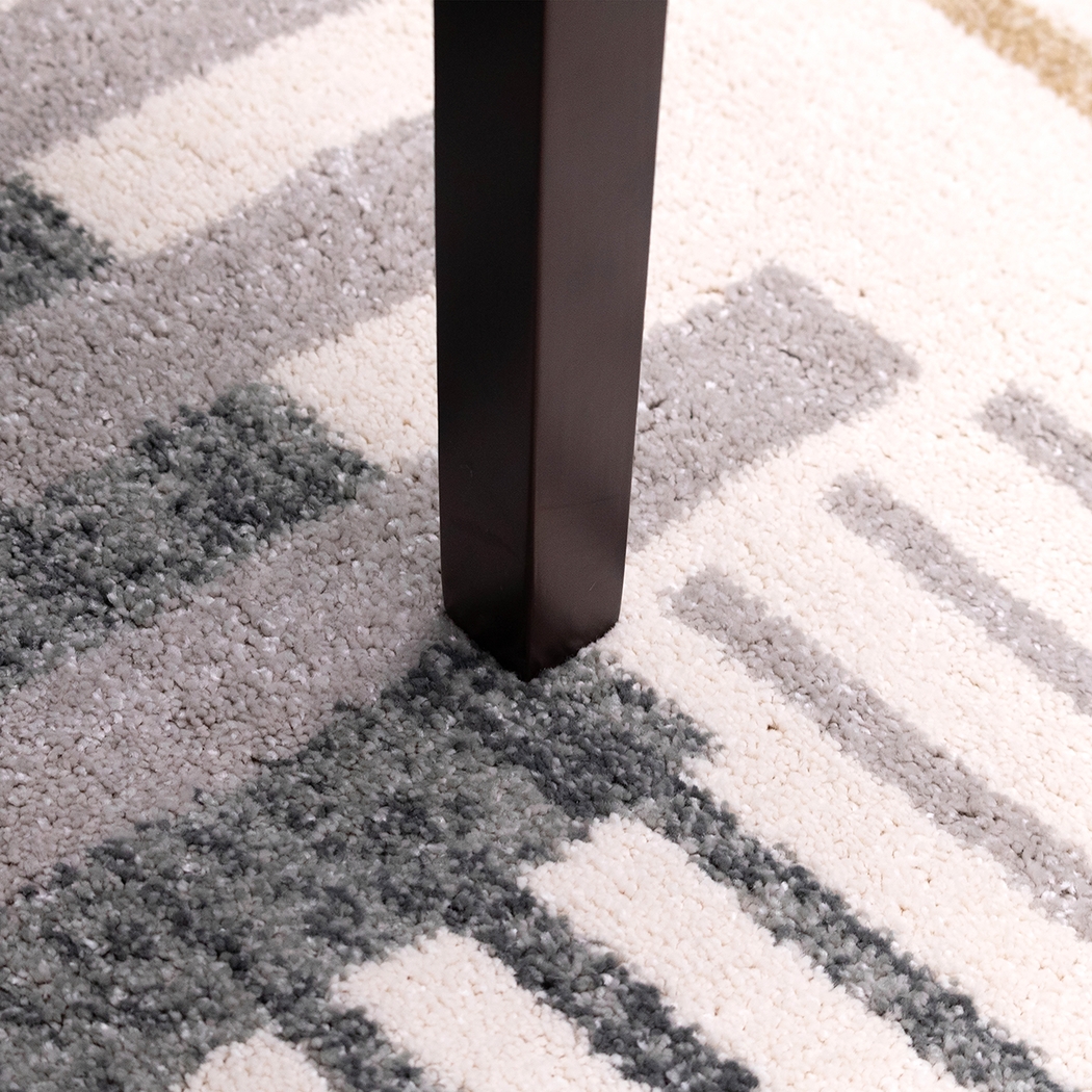 Cymis Gray 5'3 x 7' Rug - Thumbnail - Image 4