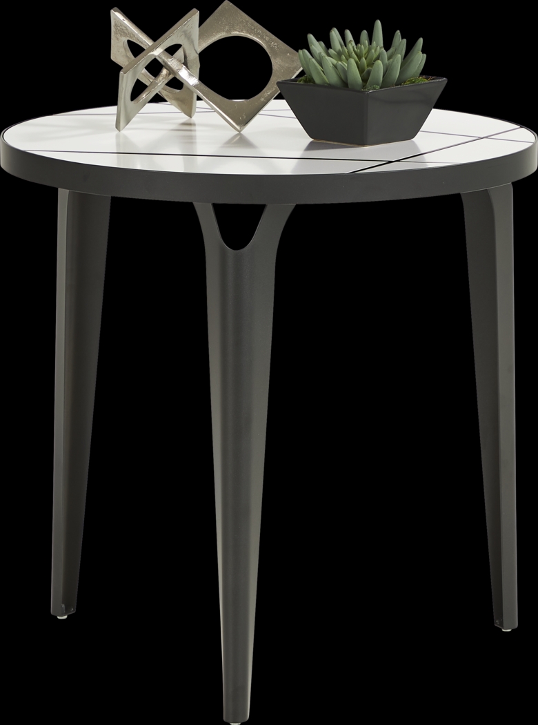 Cyntelli Gray End Table - Thumbnail - Image 2