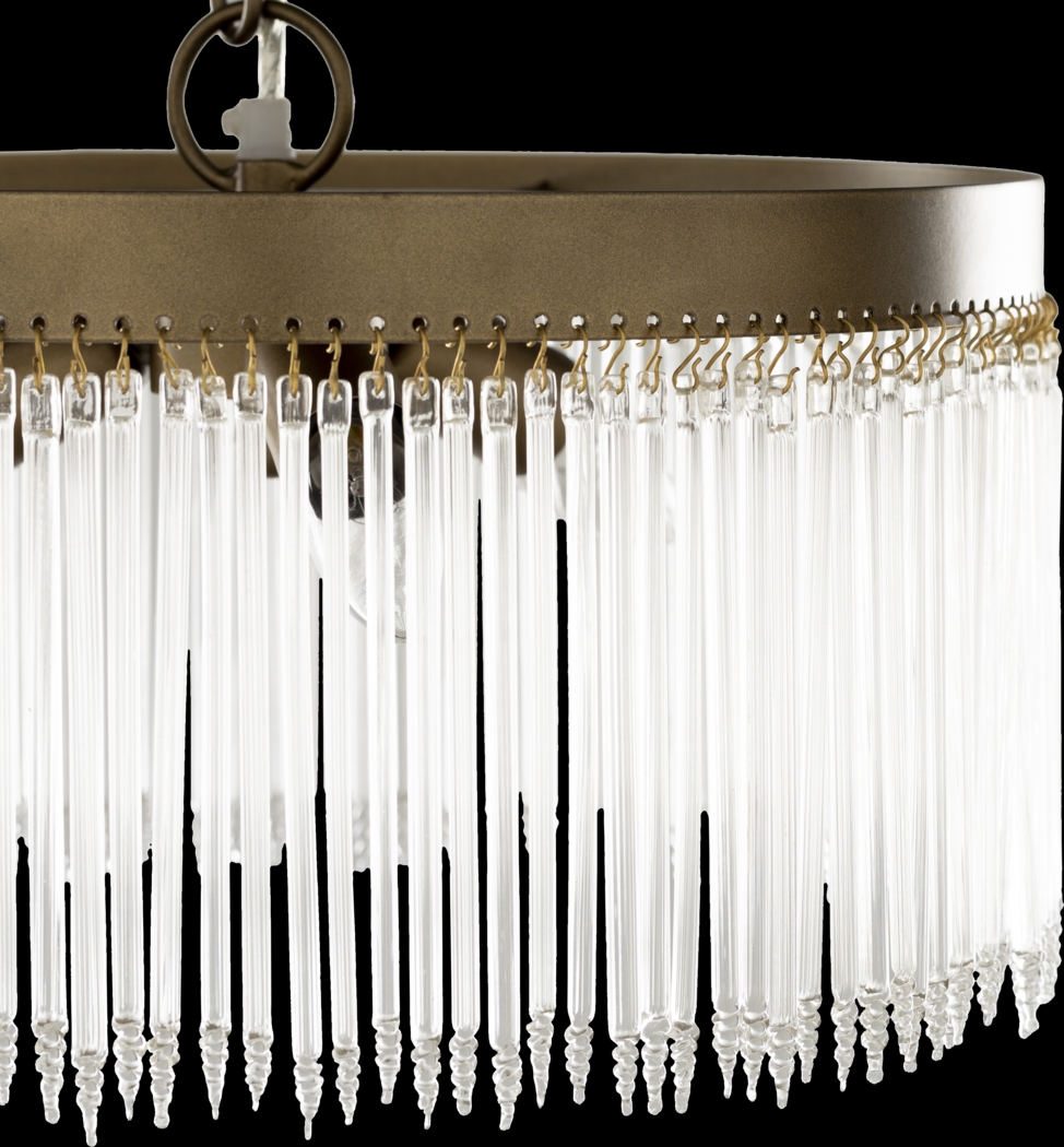 Cynthia Court Glass Chandelier - Thumbnail - Image 4