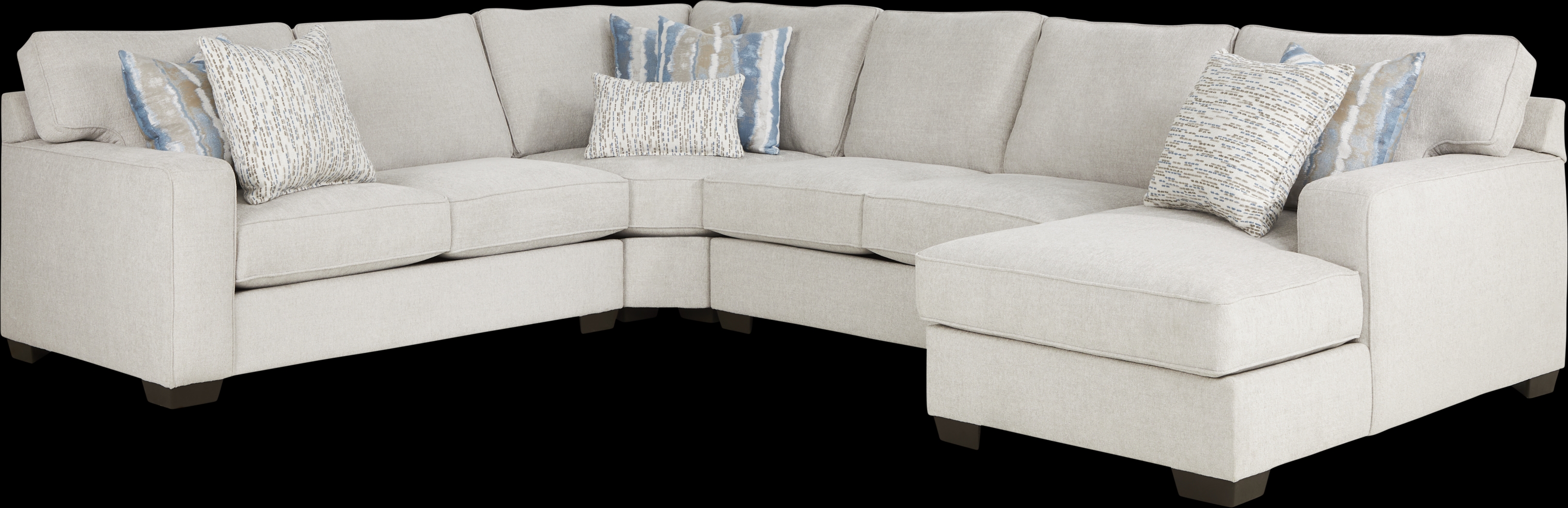 Cynthia Dove 4 Pc Sectional - Thumbnail - Image 1