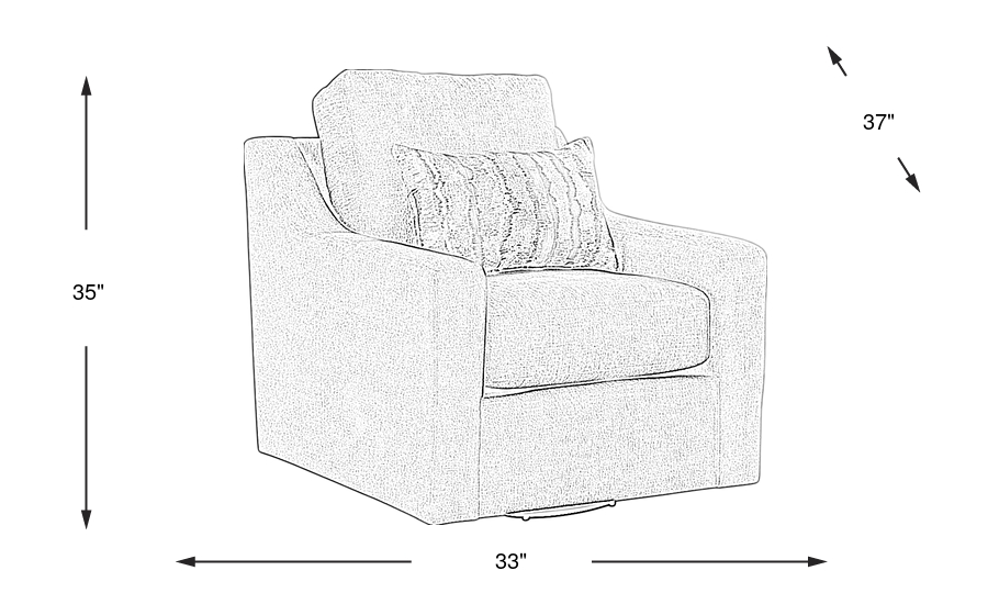 Dimension Image. Please refer to the Dimension Tab on this page for dimension details.